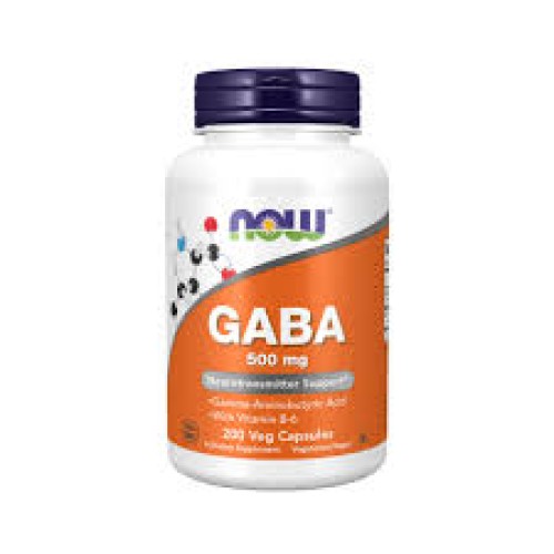 GABA with Vitamin B-6 Capsules
